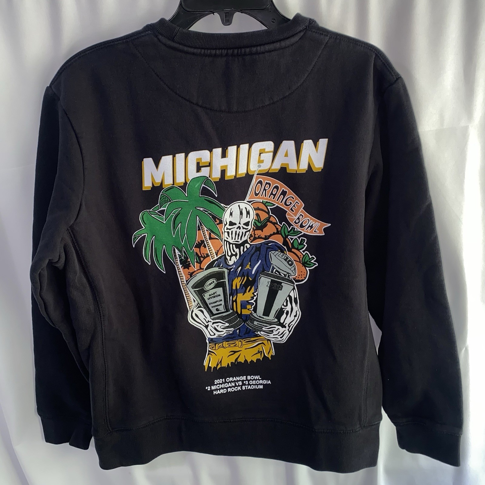 Michigan Wolverines Football 2021 Orange Bowl Heavyweight Sweatshirt Michigan Wolverines Football 2021 Orange Bowl Heavyweight Sweatshirt